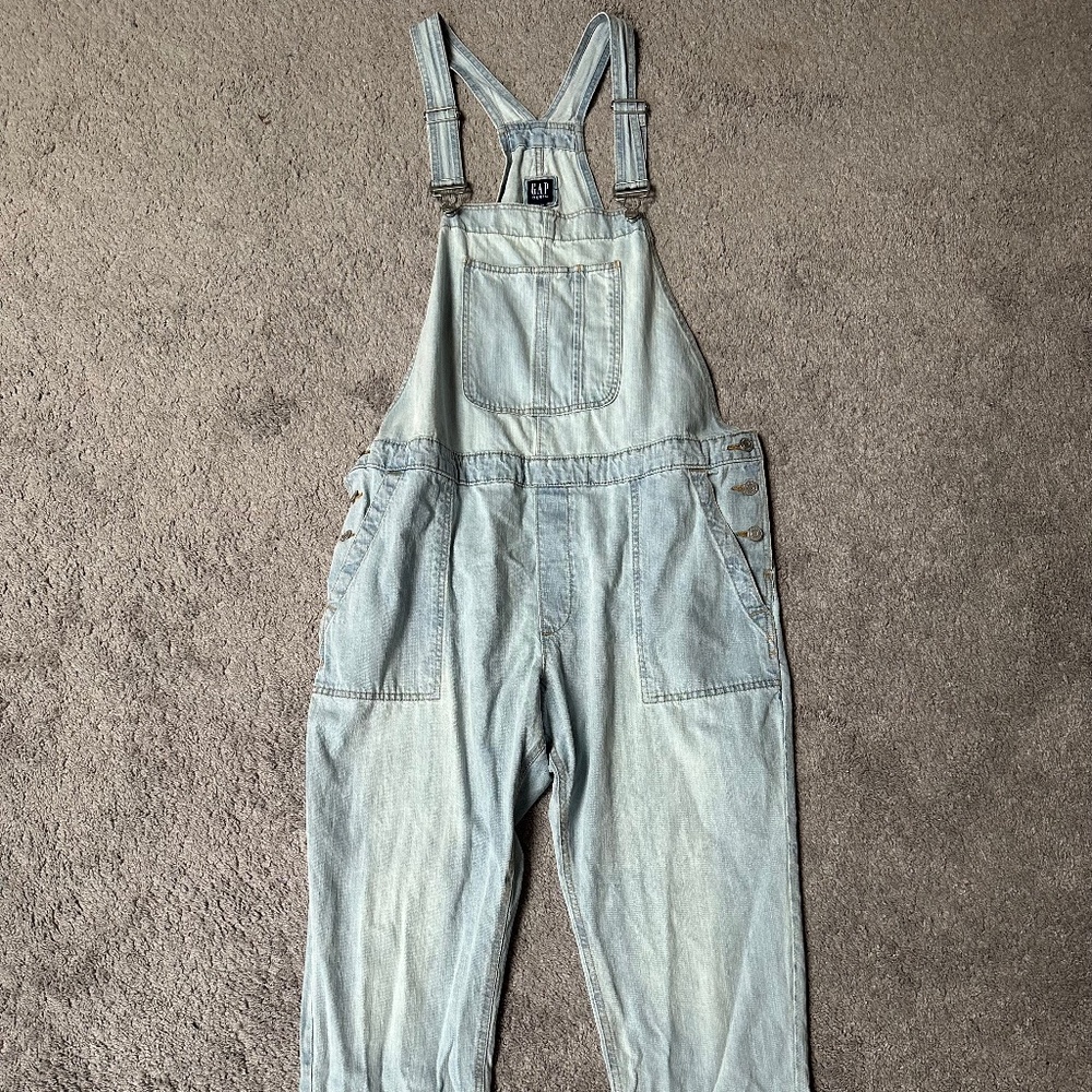 Gap women's denim overalls